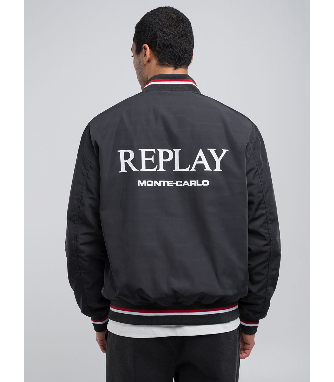 モンテカルロ カントリークラブ コレクション ユニセックス ボンバージャケット 詳細画像 ブラック 7